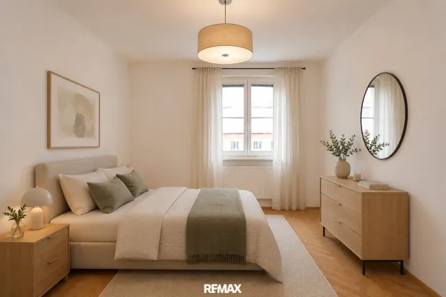 Wohnzimmer (virtuell eingerichtet)
