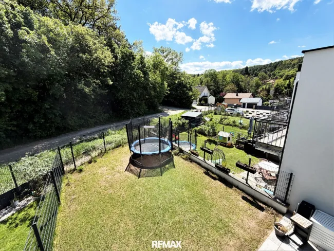 Ausblick Balkon
