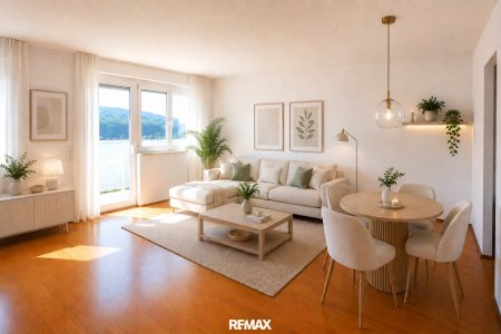 Wohnzimmer (virtuell eingerichtet)