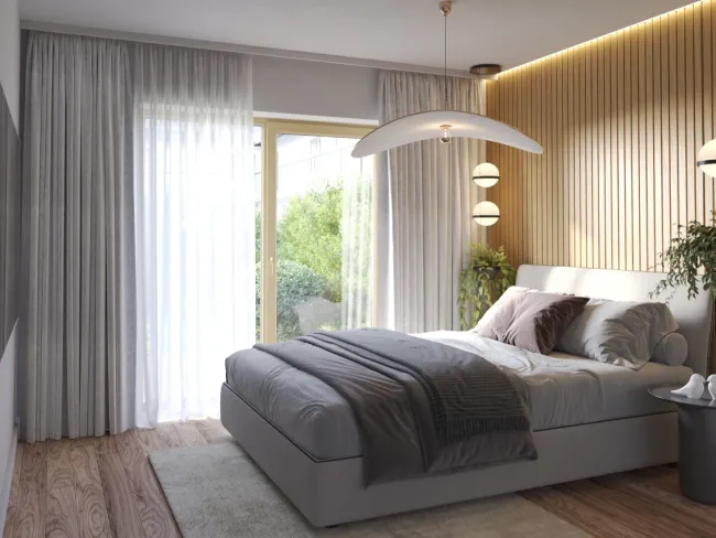 „Leben drinnen & draußen“ Exklusive 4 Zimmer Gartenwohnung - NES 101 - Bild