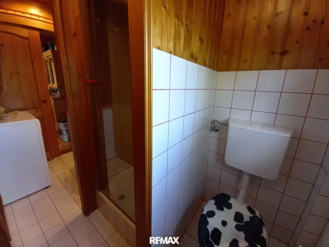 Dusche + WC