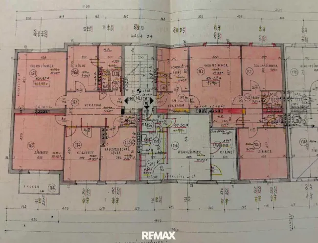 Wohnzimmer Wohnung 1070 Wien