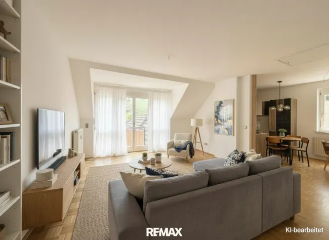 *** Charmante Wohnung in Peggau: Balkon, Gemeinschaftsgarten & Carport inklusive *** - Bild