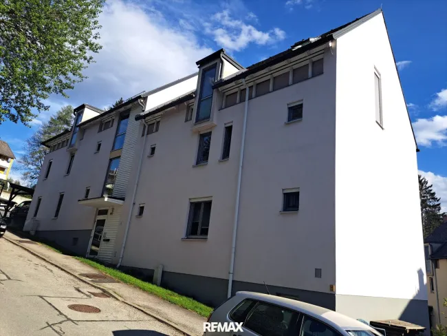 4 Zimmer Wohnung 97 m² mit kleinem Garten und Sichtglas Kaminofen - Bild