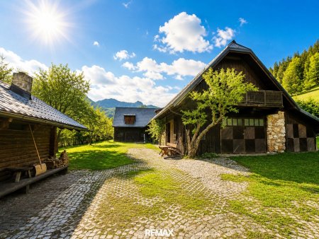 Ein Platz für Visionen – Naturverbundene Liegenschaft mit Ausbau- und Neubauoptionen