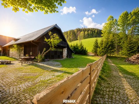 Ein Platz für Visionen – Naturverbundene Liegenschaft mit Ausbau- und Neubauoptionen