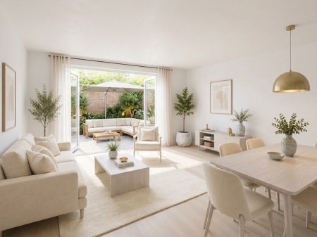 Moderne 2-Zimmer-Gartenwohnung mit großzügigen Freiflächen – Terrasse, Loggia & Eigengarten mit insgesamt ca. 36 m²