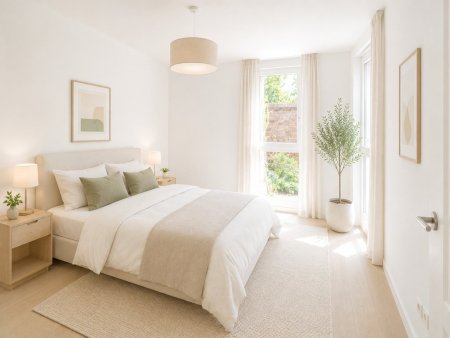 Lichtdurchflutete 2-Zimmer-Gartenwohnung mit 2 Terrassen und Eigengarten – insgesamt ca. 28 m² Freifläche