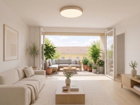 Lichtdurchflutete 2-Zimmer-Wohnung mit Loggia nahe der Alten Donau