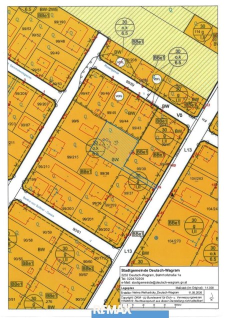 Ideales Baugrundstück mit 1246m² in Deutsch-Wagram