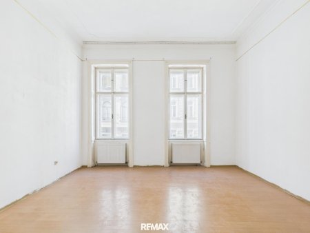 Schnäppchen: 3-Zimmer-Altbauwhg. in sanierungsbedürftigem Zustand im 9. Bezirk