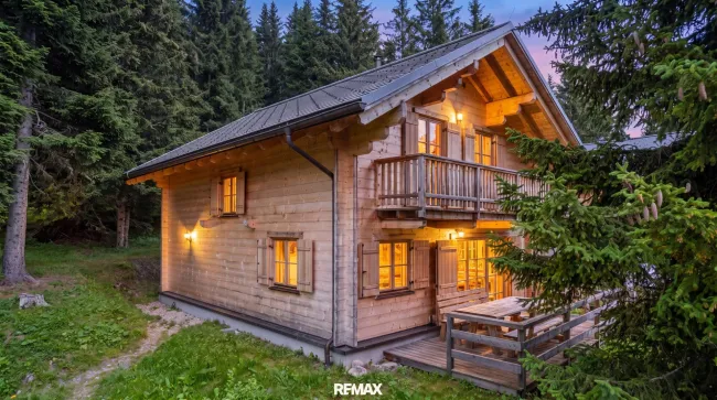 Abendstimmung Chalet