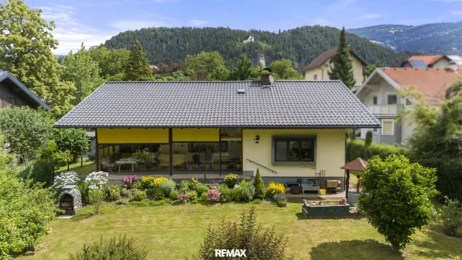 Haus Rückansicht