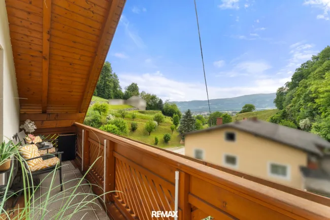 Ausblick Balkon OG