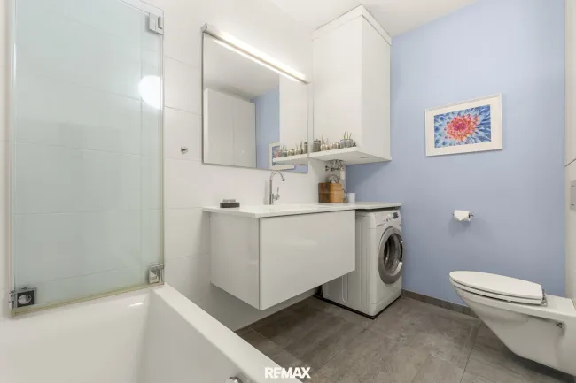 Badezimmer mit WC