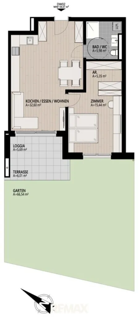 Grundriss DW02