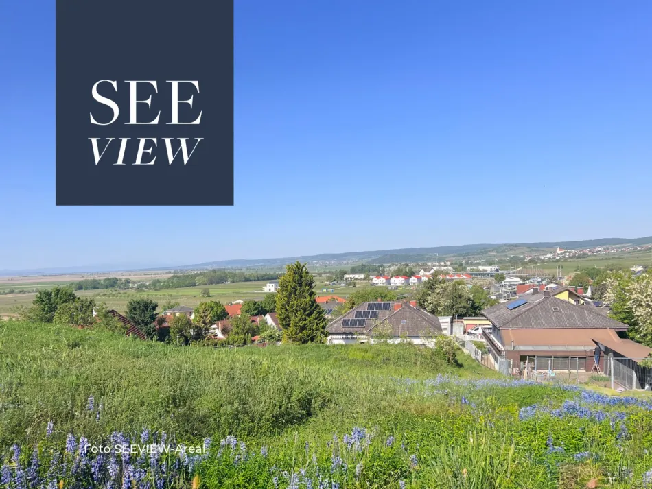 Neusiedl am See: 507 m² Baugrundstück mit Aussicht, Ruhelage - Titelbild