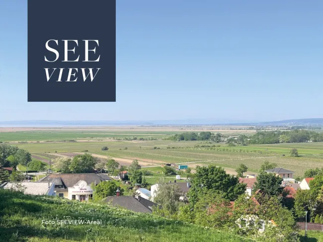 Neusiedl am See: 501 m² Baugrundstück mit Panorama-Seeblick, Ruhelage - Titelbild