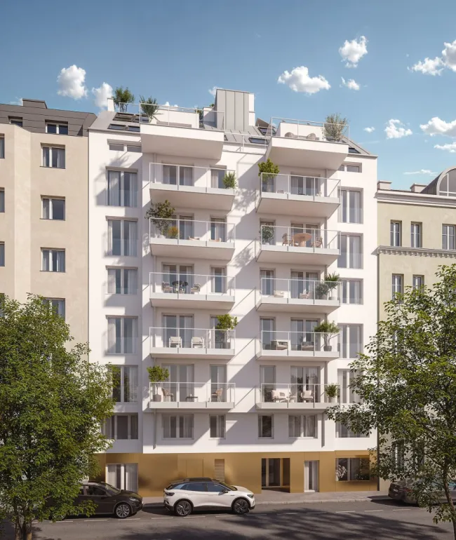 Neubau 2 Zi Wohnungen mit Balkon - Bild