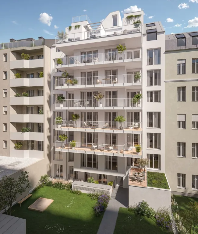 Neubau 2 Zi Wohnungen mit Balkon - Bild