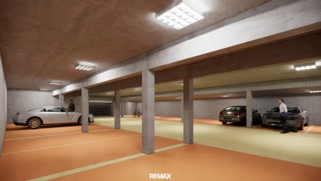 Visualisierung Tiefgarage