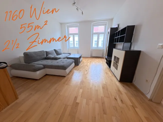 1160 Wien - 54m² Wohnung im Eigentum - 2½ Zimmer, Küche, Bad - Bild