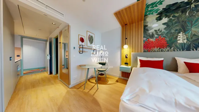 Studio in einem Aparthotel in Wien - Bild