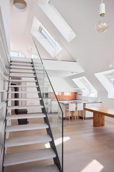 Moderne 135m² Dachterrassen-Maisonette