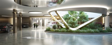 DANUBEFLATS: Smarter 2 Zimmer Grundriss - Pool, Sauna, Fitness, Concierge inklusive