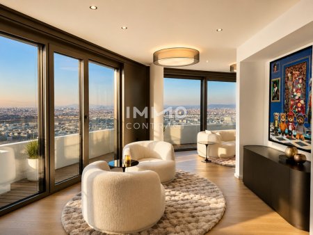 Luxury Residence with breathtaking Skyline Views: DANUBEFLATS Vienna