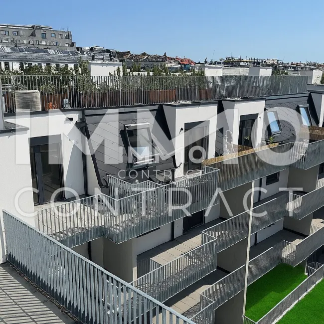 Projekt von Dachterrasse