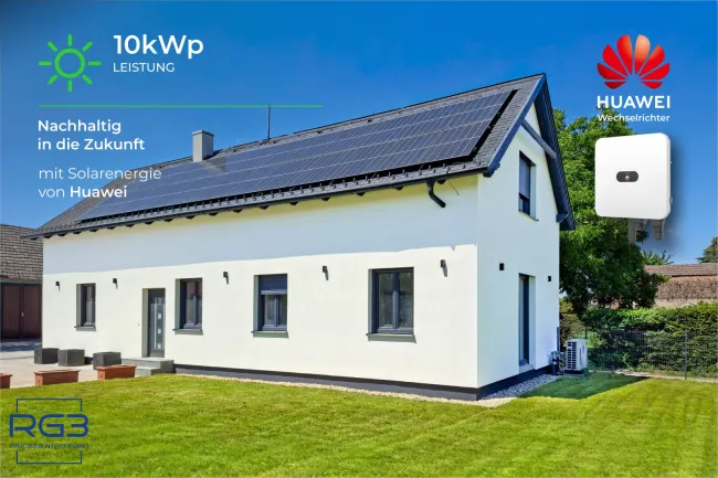 Energiebewußtes Einfamilienhaus mit 164m² Wohnfläche und großem Garten - Bild
