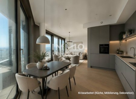 TOP-Ausblick 39. Stock (Erstbezug): Doorman, Spa, Lounges im Gebäude