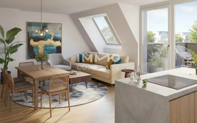 Charmant & kompakt: Provisionsfreie 2-Zimmer-Dachgeschoßwohnung mit Balkon - Titelbild