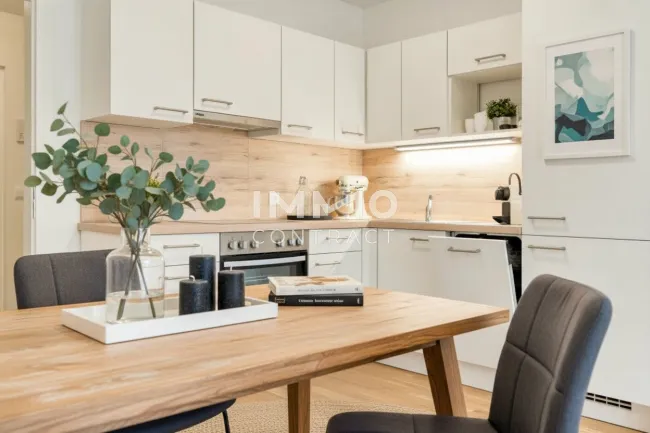 Charmant & kompakt: Provisionsfreie 2-Zimmer-Dachgeschoßwohnung mit Balkon - Bild
