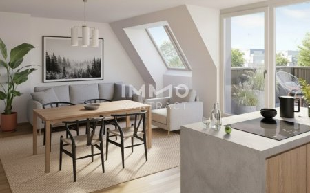 2 Terrassen im Dachgeschoß - Moderne 3-Zimmer-Wohnung provisionsfrei