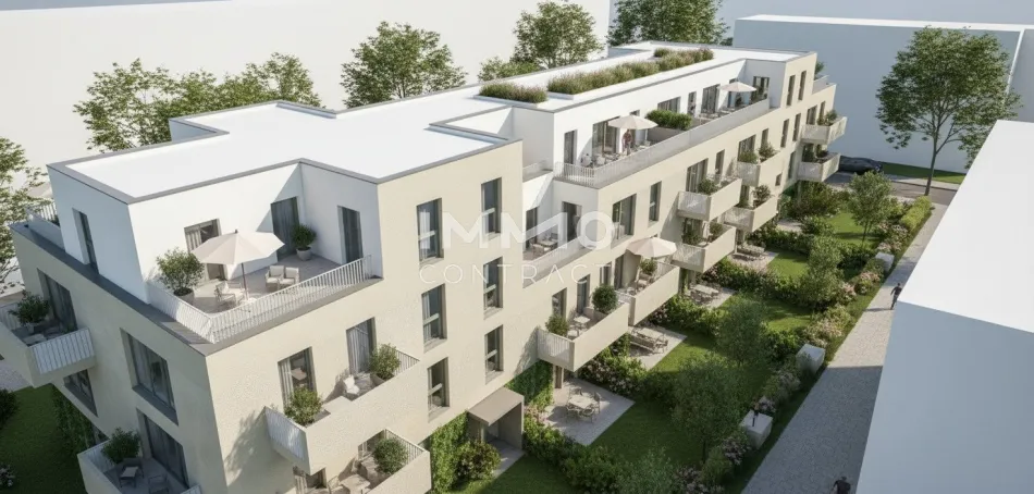 Moderne 2-Zi-Whg mit Balkon & Garage in 1220 Wien – Erstbezug zum Spitzenpreis! - Bild