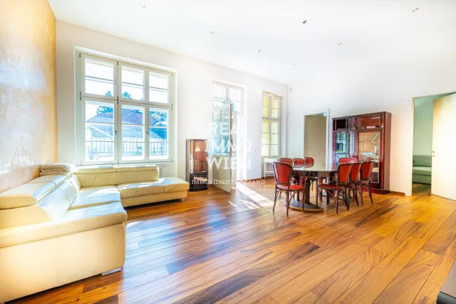 Exklusive Rarität Wohnung in 1190 Wien mit Garten und Loggia - Bild