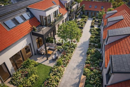 Sonnendurchflutete 2-Zimmer-Gartenwohnung in Ruhelage – provisionsfreier Erstbezug