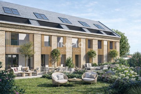 Modernes Reihenhaus mit Eigengarten in Grünlage
