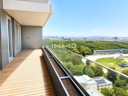 PRATER: 20. Etage - provisionsfrei inkl. ROOFTOP POOL: Erstbezug