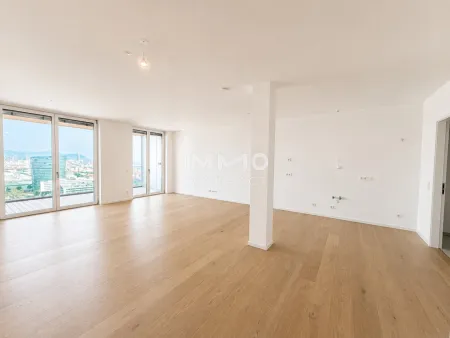 Elegant Wohnen im Prater mit Concierge, Gym, Sauna, Pool und ganz viel Aussicht