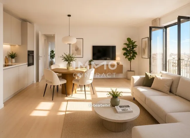 Exklusive 2-Zimmer-Neubauwohnung mit Loggia für Eigennutzer & Anleger - Titelbild