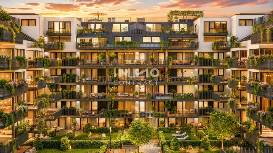 Dachgeschoß: TOP hofseitiges Dreizimmer-Apartment in urbaner Lage - Bild