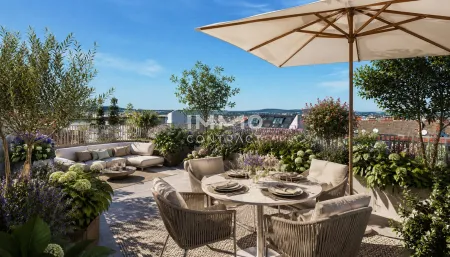 Jetzt Treuhänder sparen: Vierzimmer-Penthouse mit fantastischer Dachterrasse und Rundumblick (Neubau, Erstbezug)