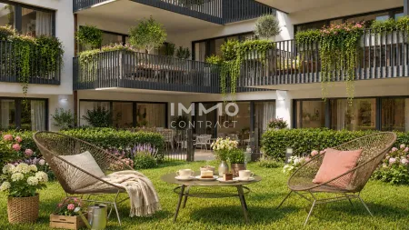 Sonnige 2-Zimmer-Neubauwohnung mit großzügiger Raumhöhe 2,85 m und Top-Infrastruktur