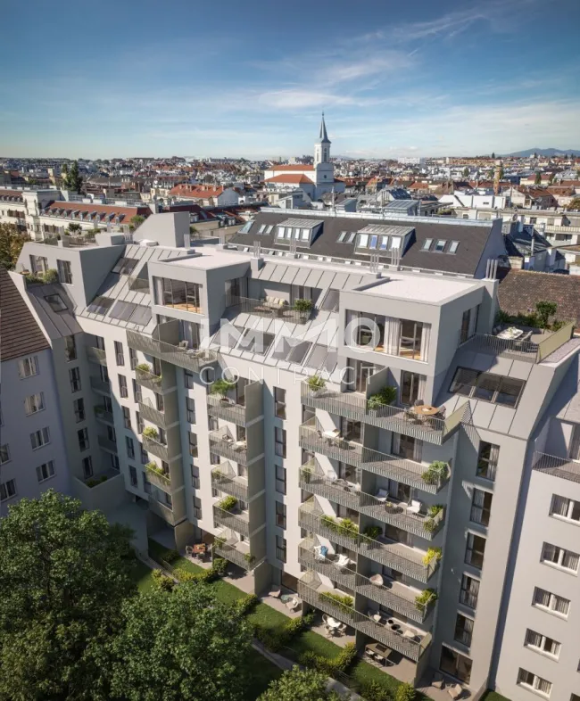 Premium-Anlage – Exklusive Dachgeschoßwohnung mit 75 m² Freiflächen - Bild