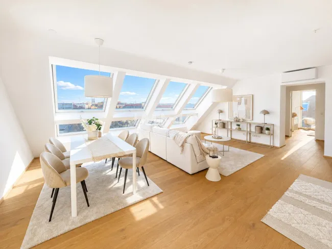 Premium-Anlage – Exklusive Dachgeschoßwohnung mit 75 m² Freiflächen - Titelbild