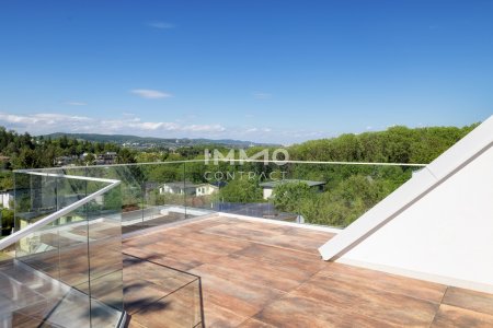 Die HÖRNDLWALD RESIDENCES Exklusive Townhouses in Hietzing mit Fernblick über Wien
