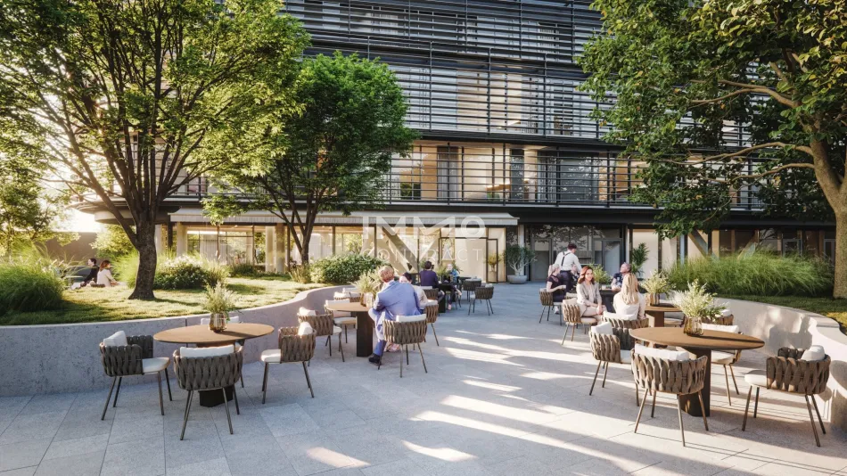 Gastronomie Hotspot an der Donau: Exklusive Restaurantfläche in den DANUBEFLATS - Titelbild